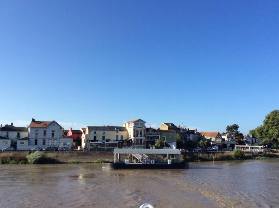 Trentemoult : Charmante Grande Maison Avec Vue Sur Loire 105 M2 Резе Екстер'єр фото